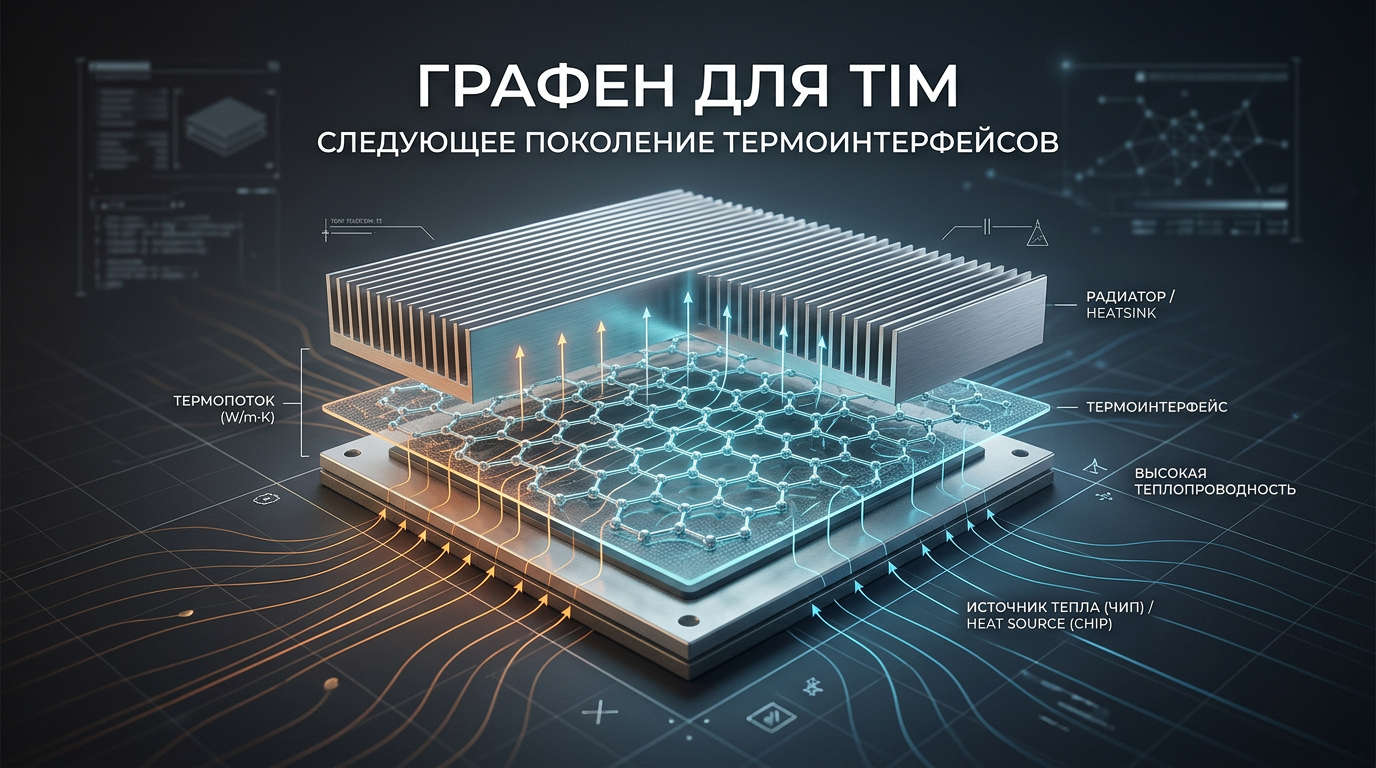 Графеновые TIM — обложка