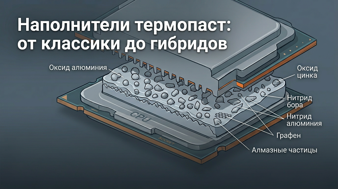 Обзор наполнителей TIM