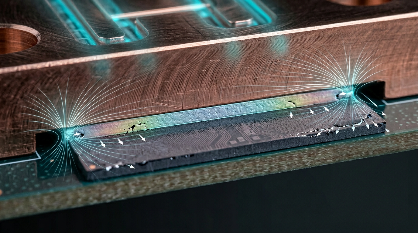 Long-term TIM reliability under liquid cooling